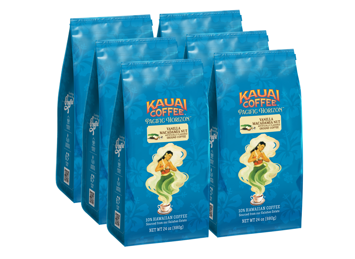 Vanilla Macadamia Nut Flavor Ground Coffee