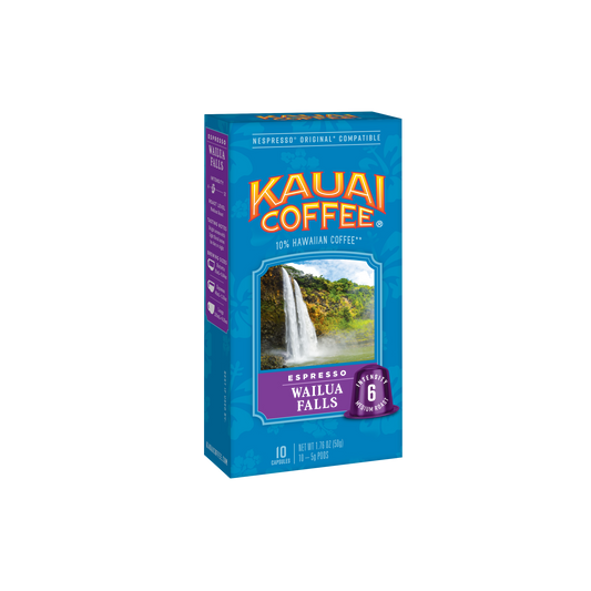 Wailua Falls Medium Roast Espresso Pods