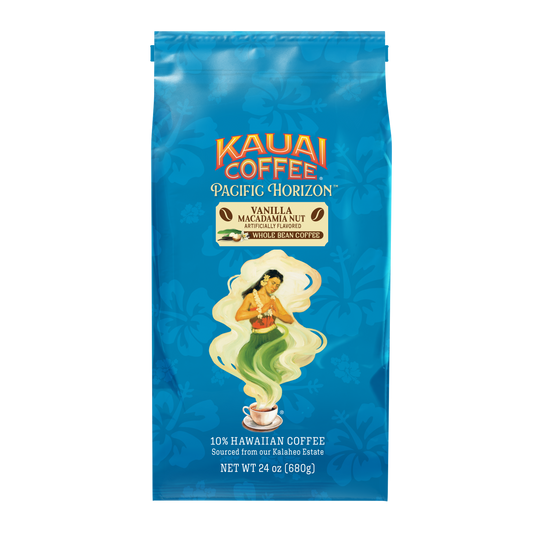Vanilla Macadamia Nut Flavor Medium Roast Whole Bean Coffee
