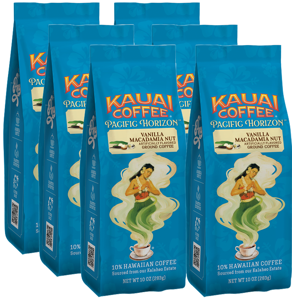 Vanilla Macadamia Nut Flavor Ground Coffee