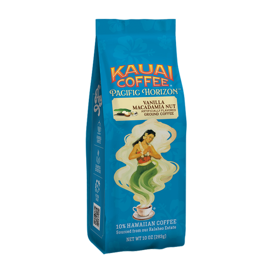 Vanilla Macadamia Nut Flavor Ground Coffee